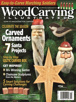 cover image of Woodcarving Illustrated Issue 33 Holiday 2005